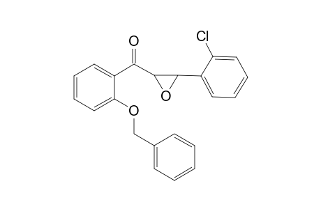 [2-(Benzyloxy)phenyl][3-(2-chlorophenyl)-2-oxiranyl]methanone