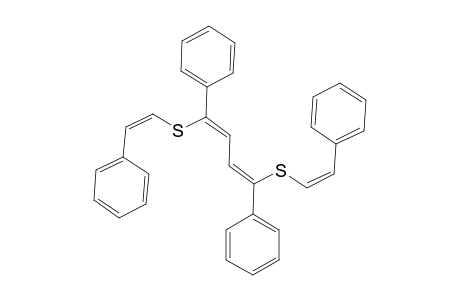 (Z,Z,Z,Z)-1,4-Diphenyl-1,4-di(.beta.-styrylthio)-1,3-butadiene