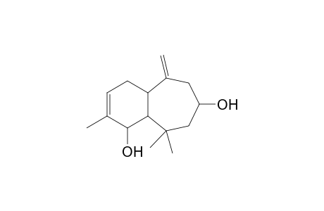 2,2,10-Trimethyl-6-methylenebicyclo[5.4.0]undec-9-en-4,11-diol