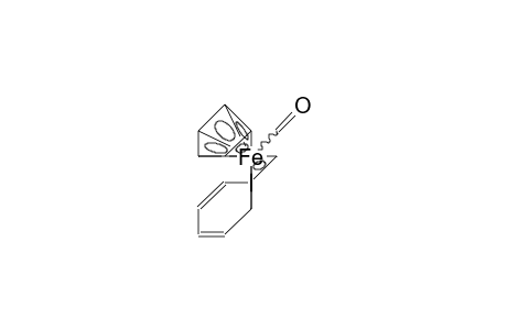 /.eta.-5/-Cyclopentadienyl-/.eta.-3/-benzyl iron carbonyl complex