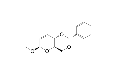 METHYL-4,6-O-BENZYLIDENE-2,3-DIDEOXY-BETA-D-ERYTHRO-HEX-2-ENOPYRANOSIDE