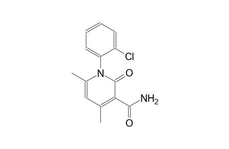 1-(2-Chlorophenyl)-2-keto-4,6-dimethyl-nicotinamide
