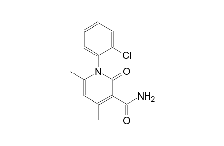 1-(2-Chlorophenyl)-2-keto-4,6-dimethyl-nicotinamide