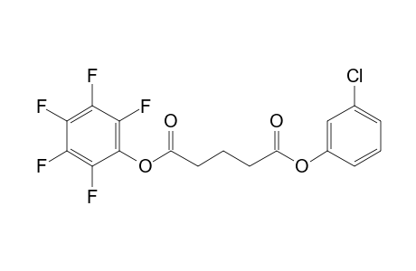 Glutaric acid, 3-chlorophenyl pentafluorophenyl ester