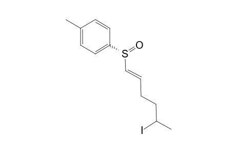 (E)-(R)-5-Iodo-1-hexenyl p-tolyl sulfoxide