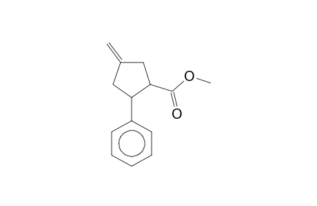 Methyl 4-methylene-2-phenylcyclopentanecarboxylate