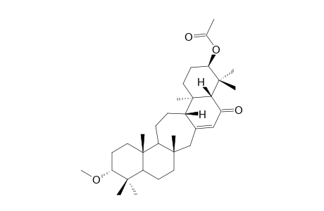 3-ALPHA-METHOXY-21-BETA-ACETOXYSERRAT-14-EN-16-ONE