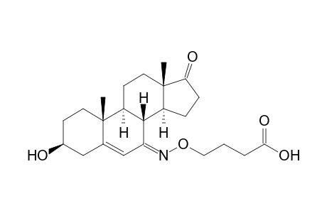 3.beta.-Hydroxyandrost-5-en-7,17-dione - 7-{ O-[3'-(methoxycarbonyl)propyl]}oxime