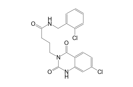 N-(2-chlorobenzyl)-4-(7-chloro-2,4-dioxo-1,4-dihydro-3(2H)-quinazolinyl)butanamide