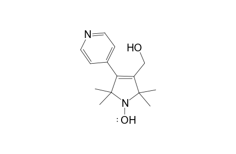 4-(4-Pyridinyl)-3-hydroxymethyl-2,2,5,5-tetramethyl-2,5-dihydro-1H-pyrrolidin-1-yloxyl radical