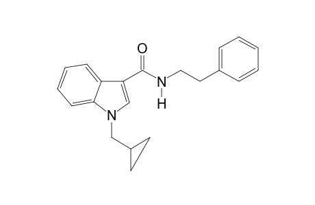 1-Cyclopropylmethyl-N-(2-phenylethyl)-1H-indole-3-carboxamide