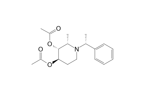 Acetic acid (2S,3R,4R)-4-acetoxy-2-methyl-1-((R)-1-phenyl-ethyl)-piperidin-3-yl ester