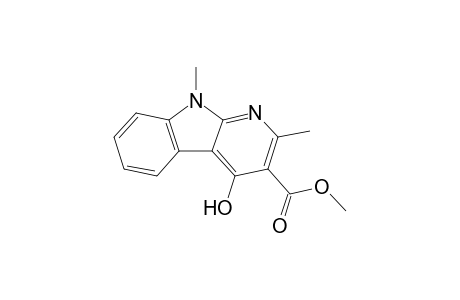 Methyl 4-hydroxy-2,9-dimethyl-9H-pyrido[2,3-b]indole-3-carboxylate