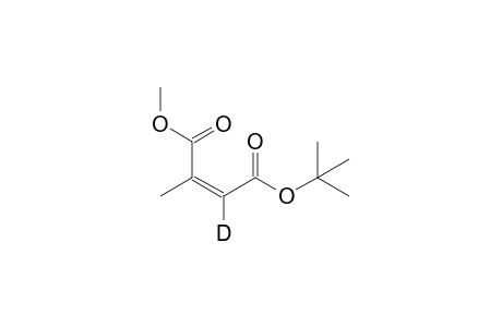 (Z)-2-deuterio-3-methyl-but-2-enedioic acid O1-tert-butyl ester O4-methyl ester