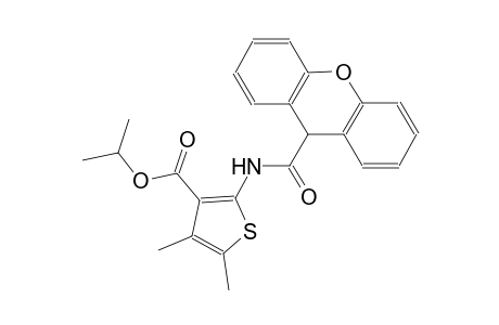 isopropyl 4,5-dimethyl-2-[(9H-xanthen-9-ylcarbonyl)amino]-3-thiophenecarboxylate
