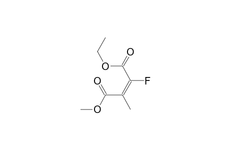 (E)-1-(Ethoxycarbonyl)-2-(methoxycarbonyl)-1-fluoropropene
