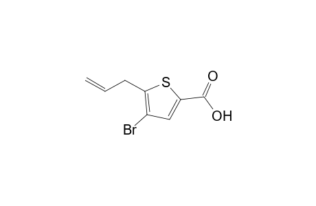 4-bromanyl-5-prop-2-enyl-thiophene-2-carboxylic acid