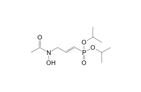 Diisopropyl (E)-[3-(N-acetyl-N-hydroxyamino)-1-propenyl]phosphonate