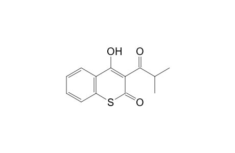 4-hydroxy-3-isobutyryl-1-thiocoumarin