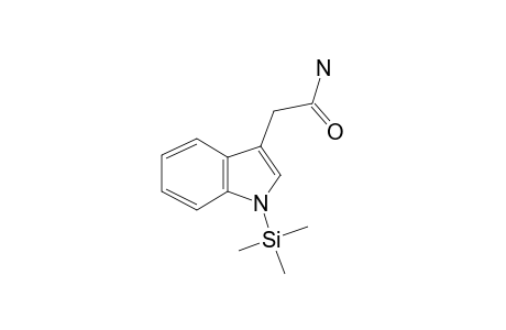 3-Indolylacetamide, tms derivative