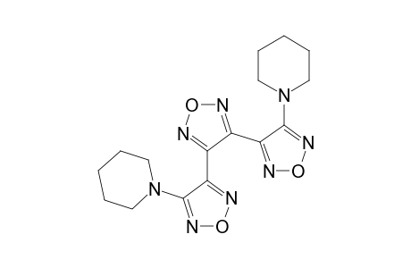 3,4-Bis[4-(piperidin-1-yl)furazan-3-yl]furazan