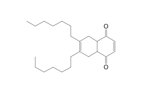 6,7-diheptyl-4a,5,8,8a-tetrahydronaphthalene-1,4-dione