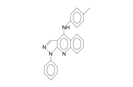 1-Phenyl-4-(4-tolyl)-1H-pyrazolo(3,4-B)quinoline