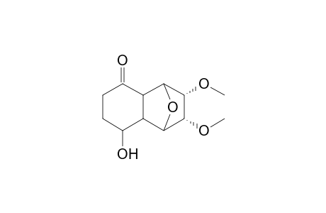 (9R,10S)-6-Hydroxy-9,10-dimethoxy-11-oxa-tricyclo[6.2.1.0*2,7*]undecan-3-one
