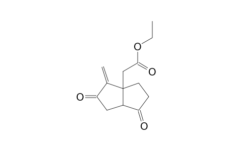 Bicyclo[3.3.0]octane-3,6-dione, 1-(ethoxycarbonylmethyl)-2-methylene-