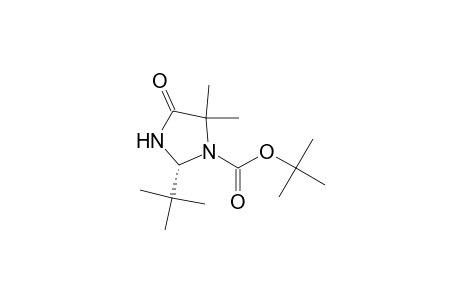 (2R)-2-tert-butyl-4-keto-5,5-dimethyl-imidazolidine-1-carboxylic acid tert-butyl ester