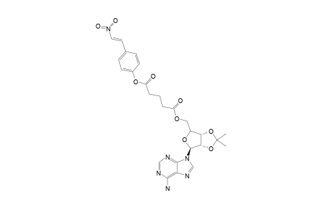 2',3'-O-ISOPROPYLIDENEADENOSINE-5'-(4-[(E)-2-NITROETHENYL]-PHENYL-GLUTARATE