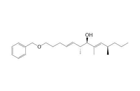 (4E,6R,7R,8E,10R)-1-benzoxy-6,8,10-trimethyl-trideca-4,8-dien-7-ol