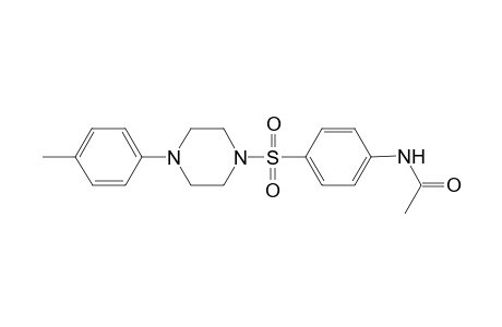 Acetamide, N-[4-(4-p-tolylpiperazine-1-sulfonyl)phenyl]-