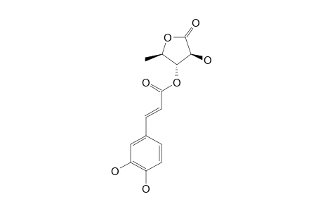 VITTARILIDE_B;3-O-CAFFEOYL-5-DEOXY-D-ARABINO-GAMMA-LACTONE