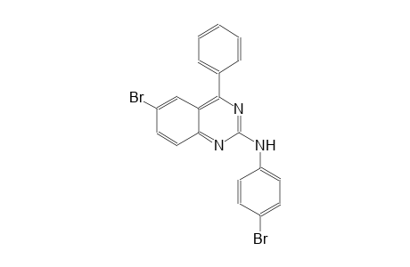 2-quinazolinamine, 6-bromo-N-(4-bromophenyl)-4-phenyl-