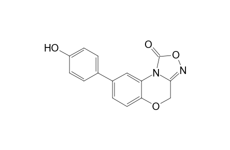 8-(4-Hydroxyphenyl)-4H-[1,2,4]oxadiazolo[3,4-c][1,4]benzoxazin-1-one