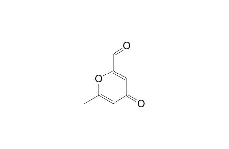 6-METHYL-4-OXO-4-H-PYRAN-2-CARBOXALDEHYDE