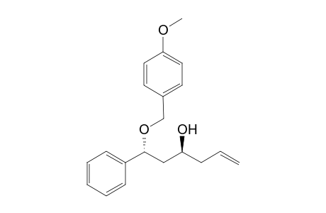 (1R,3S)-1-p-anisyloxy-1-phenyl-hex-5-en-3-ol
