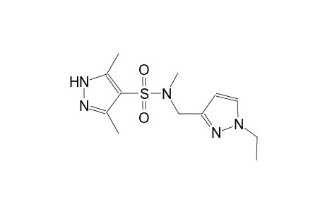 1H-pyrazole-4-sulfonamide, N-[(1-ethyl-1H-pyrazol-3-yl)methyl]-N,3,5-trimethyl-
