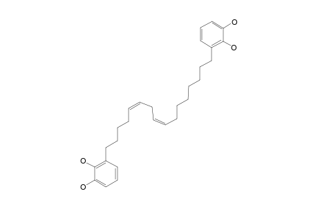 GERRONEMIN-F;1,2-DIHYDROXY-3-[16-(2,3-DIHYDROXYPHENYL)-(Z,Z)-HEXADECA-5,8-DIENYL]-BENZENE