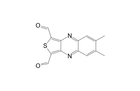 6,7-Dimethylthieno[3,4-b]quinoxaline-1,3-dicarbaldehyde