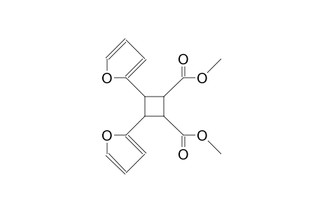 C-3,C-4-Di-(2-furyl)-cyclobutane-R-1,C-2-dicarboxylic acid, dimethyl ester