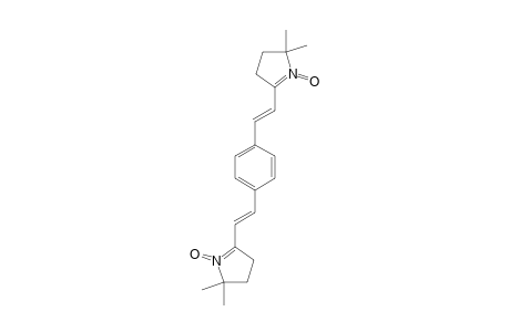 2,2'-[PARA-PHENYLENEBIS-(VINYLENE)]-BIS-(5,5-DIMETHYL-1-PYRROLINE-1-OXIDE)