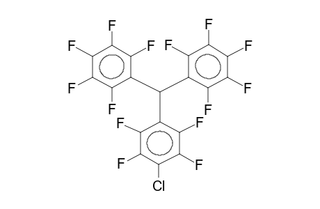 BIS(PENTAFLUOROPHENYL)-4-CHLORO-2,3,5,6-TETRAFLUOROPHENYLMETHANE