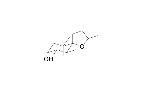1-Oxaspiro[4.5]decan-7-ol, 2,6,10,10-tetramethyl-, [5R-[5.alpha.(S*),6.alpha.,7.beta.]]-