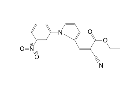 2-propenoic acid, 2-cyano-3-[1-(3-nitrophenyl)-1H-pyrrol-2-yl]-, ethylester, (2Z)-