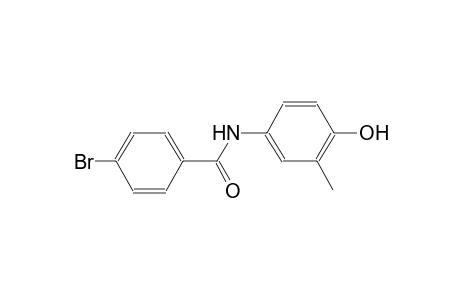 4-bromo-N-(4-hydroxy-3-methylphenyl)benzamide