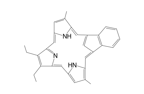 12,13-Diethyl-7,18-dimethyl-21-carbabenzo[b]porphyrin