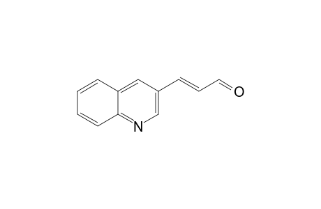 (E)-3-(quinolin-3-yl)acrylaldehyde