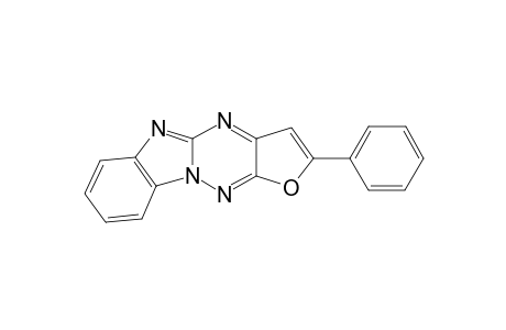 2-Phenylfuro[4,5-e]-1,2,4-triazino[2,3-a]benzimidazole